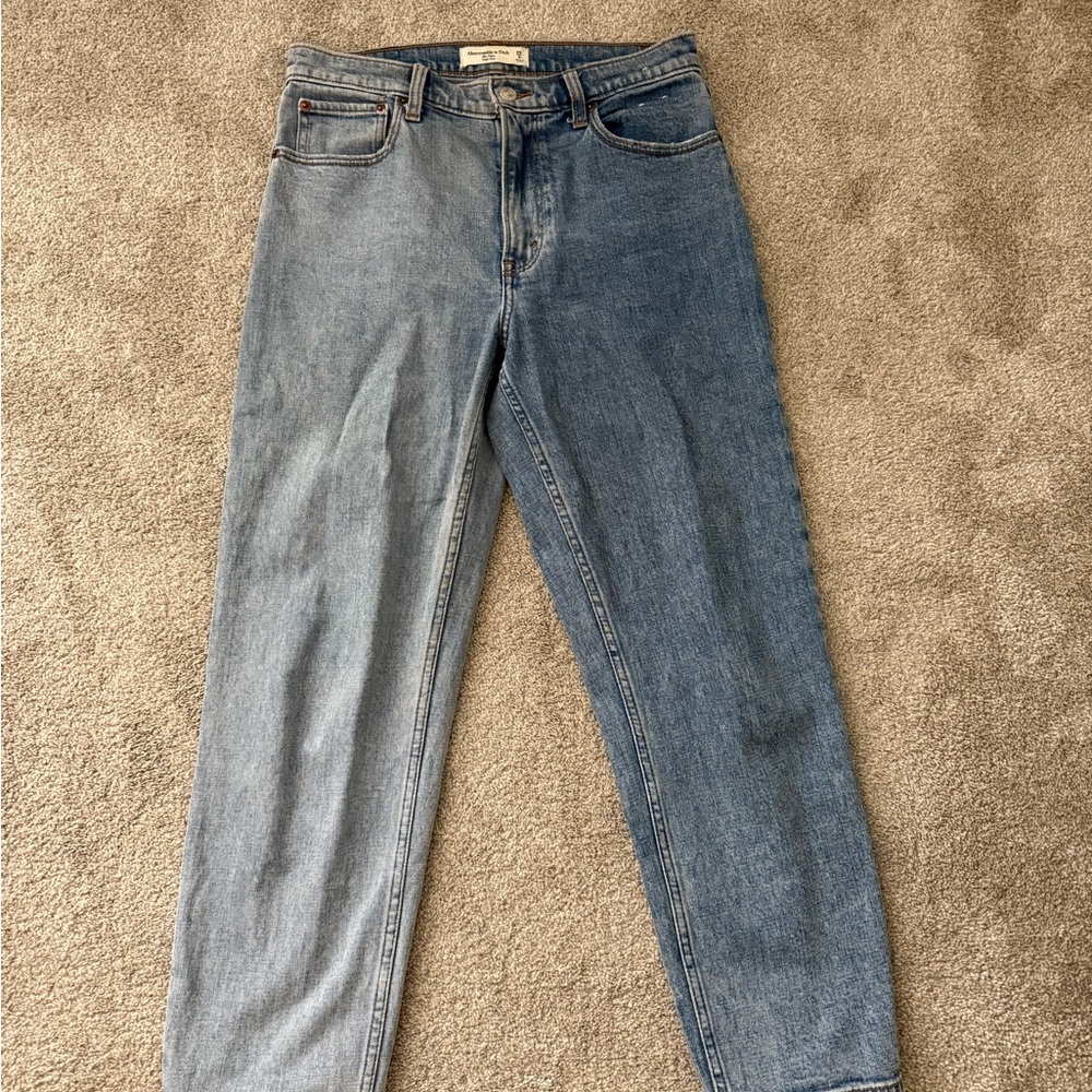 Stylish High Rise Blue Jeans